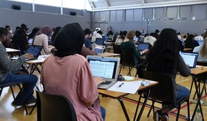 Exam situation - image